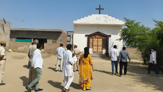 राजस्थान में दो चर्चों पर प्रशासन की सख्त कार्रवाई, अवैध धार्मिक गतिविधियां चलाने का आरोप