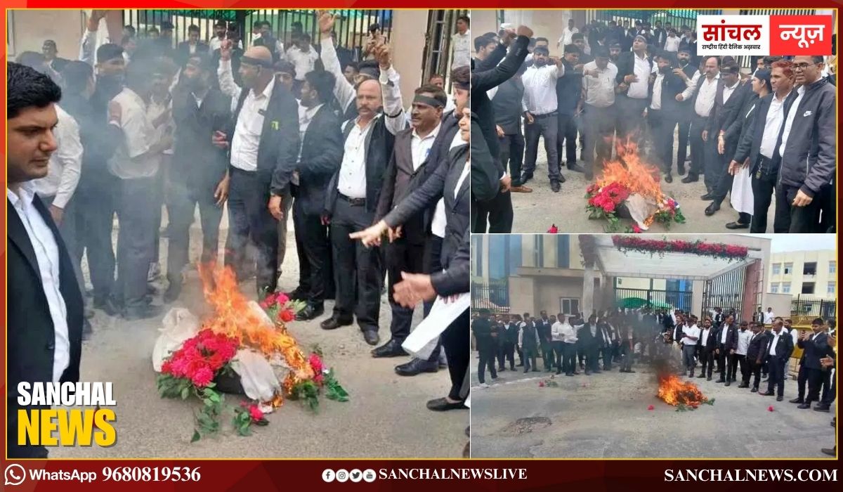 अजमेर में नए कोर्ट भवन उद्घाटन पर वकीलों का गुस्सा; 138 करोड़ का भवन फिर भी सुविधाएं अधूरी