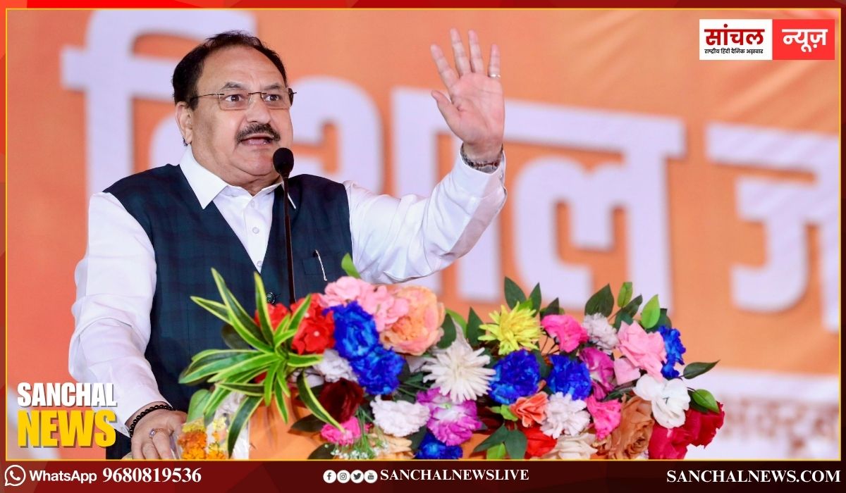पटना में बोले जेपी नड्डा; NDA के चुनाव घोषणा पत्र में एक करोड़ सरकारी नौकरियों और अन्य रोजगार अवसरों की गारंटी पटना में बोले जेपी नड्डा; NDA के चुनाव घोषणा पत्र में एक करोड़ सरकारी नौकरियों और अन्य रोजगार अवसरों की गारंटी