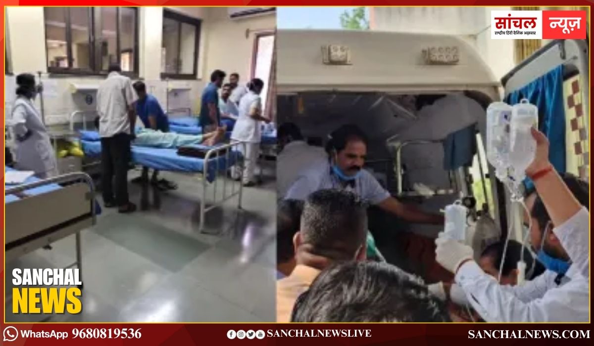 रावतभाटा में हैवी वॉटर प्लांट में गैस लीकेज, बंद पड़े कम्प्रेशर से गैस लीकेज के चलते हादसा, 4 मजदूर घायल; मचा हड़कंप रावतभाटा में हैवी वॉटर प्लांट में गैस लीकेज, बंद पड़े कम्प्रेशर से गैस लीकेज के चलते हादसा, 4 मजदूर घायल; मचा हड़कंप