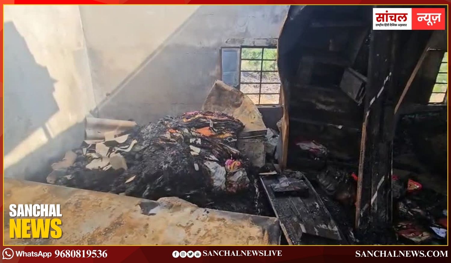 बाड़मेर जिले के भाडखा जस्तानियों की ढाणी में में लगी आग, 2 जिंदा जले; बाड़मेर जिले के भाडखा जस्तानियों की ढाणी में में लगी आग, 2 जिंदा जले;