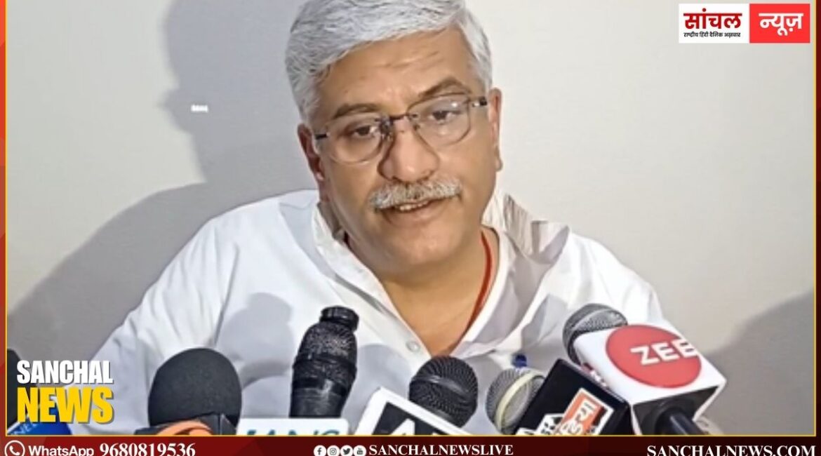बिहार की जनता पूरी तरह से सुशासन और विकास के साथ, कांग्रेस और राजद के नेता भ्रम फैला रहे हैं, जबकि जनता सब जानती- केंद्रीय मंत्री गजेंद्र सिंह शेखावत बिहार की जनता पूरी तरह से सुशासन और विकास के साथ, कांग्रेस और राजद के नेता भ्रम फैला रहे हैं, जबकि जनता सब जानती- केंद्रीय मंत्री गजेंद्र सिंह शेखावत