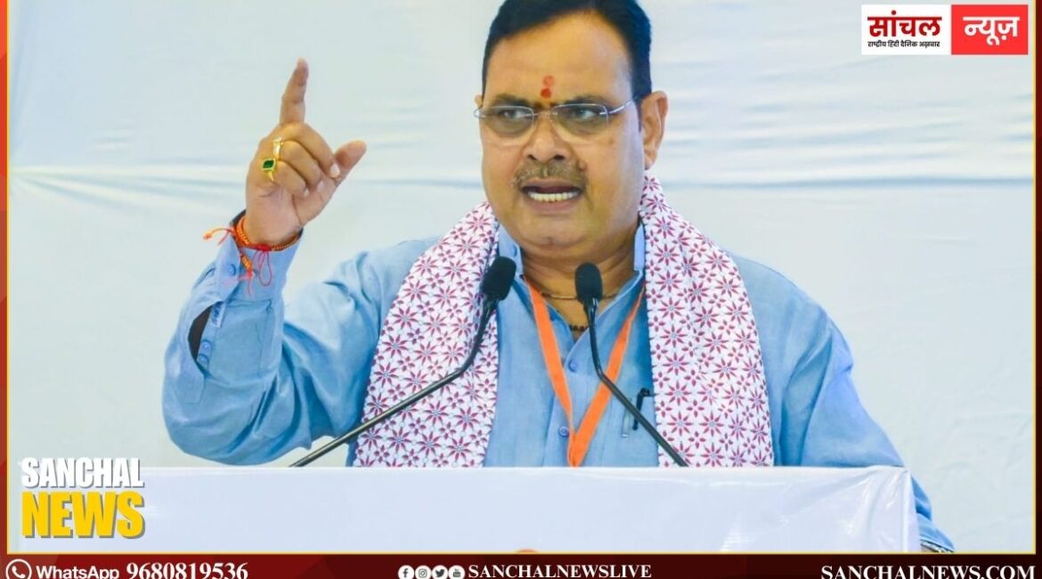 सीएम भजनलाल शर्मा ने कहा; पीएम मोदी के नेतृत्व में जम्मू-कश्मीर बना भारत का अभिन्न अंग सीएम भजनलाल शर्मा ने कहा; पीएम मोदी के नेतृत्व में जम्मू-कश्मीर बना भारत का अभिन्न अंग