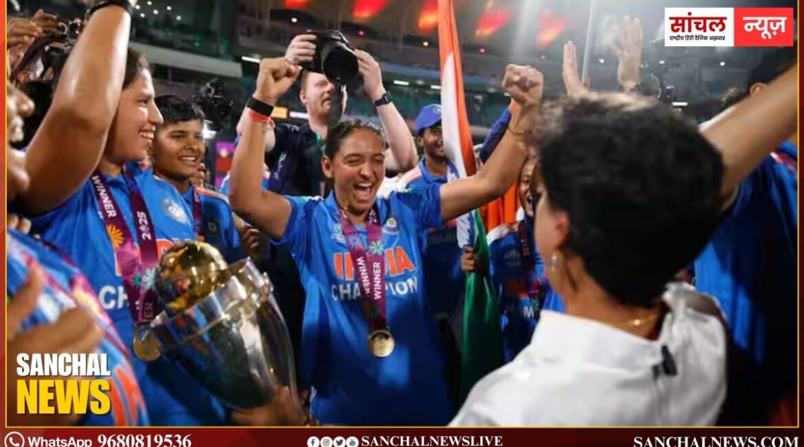 भारत की बेटियों ने जीत को एक खास अंदाज में सेलिब्रेट; विक्ट्री परेड की तस्वीरें वायरल