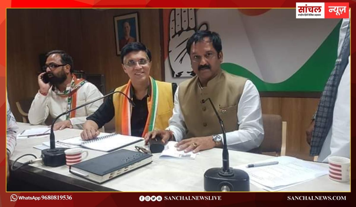 पाली कांग्रेस जिलाध्यक्ष बने शिशुपाल सिंह राजपुरोहित, समर्थकों में खुशी की लहर पाली कांग्रेस जिलाध्यक्ष बने शिशुपाल सिंह राजपुरोहित, समर्थकों में खुशी की लहर