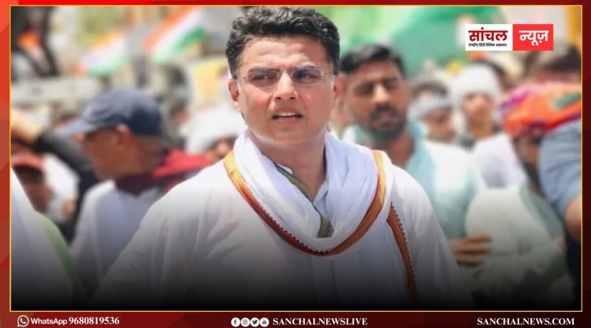 इंडिया गठबंधन मतदाता सूची की निष्पक्षता को लेकर सजग; बीजेपी कर रही संवैधानिक संस्थाओं का दुरुपयोग, सचिन पायलट