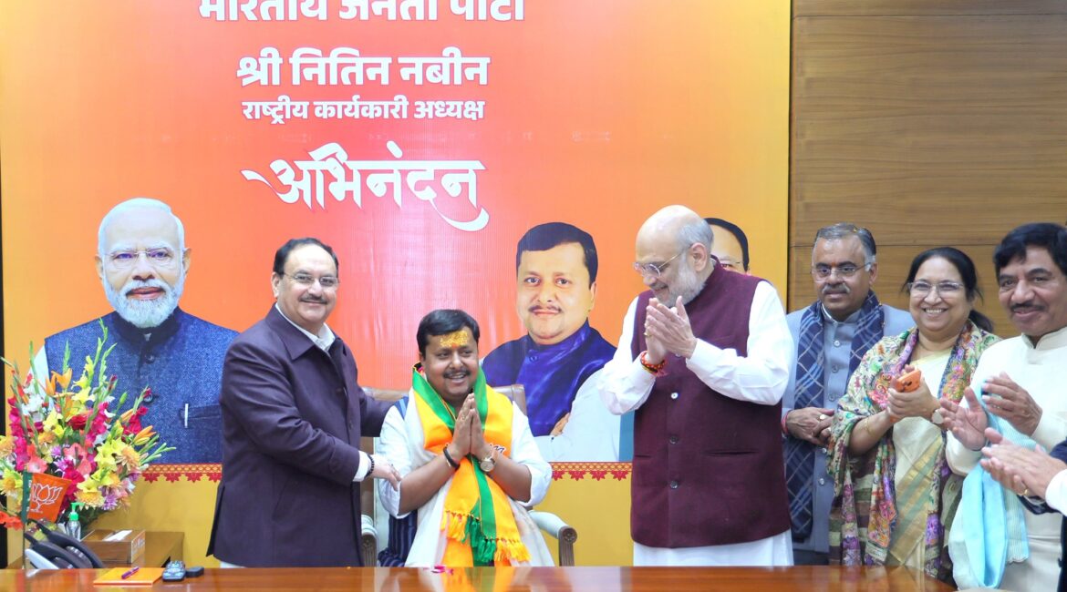 बीजेपी का राष्ट्रीय कार्यकारी अध्यक्ष बनने के बाद नितिन नबीन ने बिहार के मंत्री पद से दिया इस्तीफा