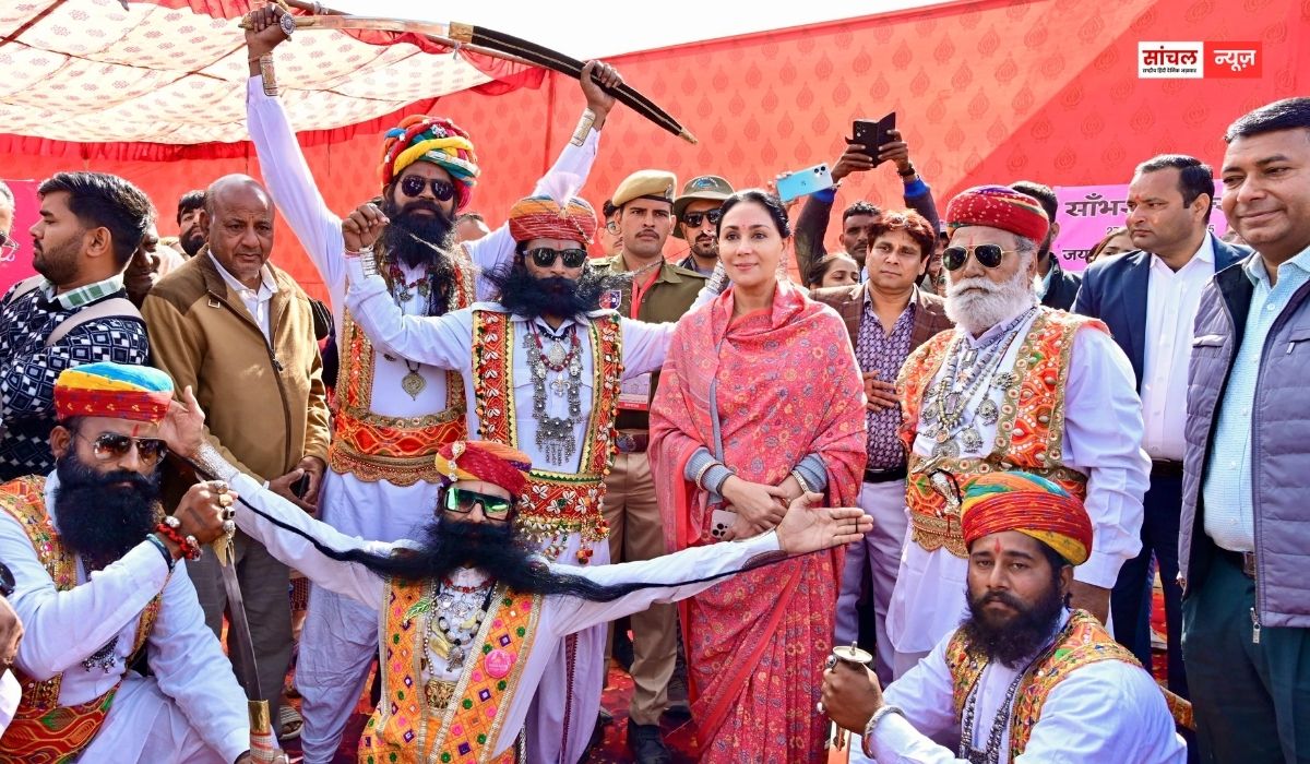 Sambhar Festival 2025: सांभर में पर्यटन का जश्न शुरू, उपमुख्यमंत्री दिया कुमारी ने किया सांभर महोत्सव का भव्य आगाज़, पर्यटकों का गर्मजोशी से स्वागत Sambhar Festival 2025: सांभर में पर्यटन का जश्न शुरू, उपमुख्यमंत्री दिया कुमारी ने किया सांभर महोत्सव का भव्य आगाज़, पर्यटकों का गर्मजोशी से स्वागत